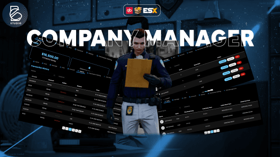 Boss, Billing, & Duty System Company Manager [ESX/QB/QBX]